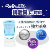 パックリン 置き型タイプ ペット用 60日用 アクアソープの香り 国産 400ml 1個 アース・ペット 犬猫用 消臭剤