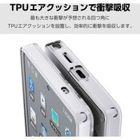 Galaxy S25 Ultra SC-52F ケース ハイブリッド 衝撃吸収 クリア PM-G252HVCKCR エレコム 1個（直送品）