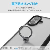 G253 ケース ハイブリッド 衝撃吸収 軽量 薄型 ブラック PM-G253TSLFCRBK エレコム 1個（直送品）