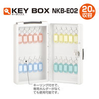 【キーボックス】ナカバヤシ キーボックス 20個収容 NKB-E02 1台
