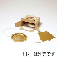 サガシキ エコクラフトデコ箱 5号H80 4582673771358 1セット(1袋(25枚入)×12)（直送品）