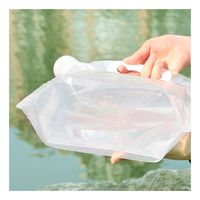 セーフラン安全用品 折りたたみウォーターバッグ10L C0096 1セット(5枚入)（直送品）