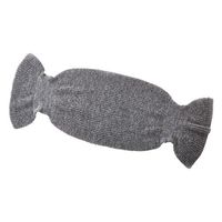 コジット 通すだけ華やかニットマフラーAグレー 090183 1セット(80個)（直送品）