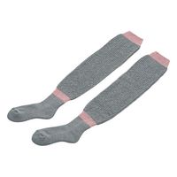 コジット 備長炭 くつろぎ脚のセーターグレー 1足 4969133293160 1ケース(24個)（直送品）