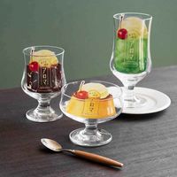 東洋佐々木ガラス グラス 310ml 脚付き アロマ アイスコーヒー ガラス ファインクリア 403847 1個（直送品）