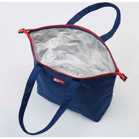 アイメディア エコバッグ コンパクトに畳める買物バッグ ネイビー 407982 1個（直送品）