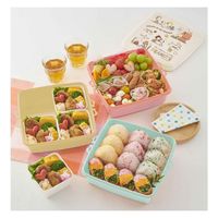 T-WORLD お弁当箱 ピクニックケース 角型 大 3段×2500ml スヌーピー 416043 1個（直送品）