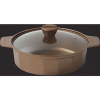 パール金属 VISIONS GOLD Coating IH対応 卓上鍋 28cm 439769 1個（直送品）