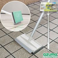 アズマ工業 外壁・玄関ブラシ 玄関タイルブラシスポンジF水切り付 AZ297 443953 1個（直送品）
