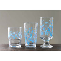 東洋佐々木ガラス タンブラー 275ml 昭和のプリントグラス ガラス ライム 458850 1個（直送品）