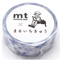 カモ井加工紙 マスキングテープ mt まるいちきゅう 雪の結晶 15mm×7m 443144 1個（直送品）