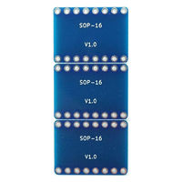 a bit better circuit SOP-16ピッチ変換基板(3枚パック) ABB-SOP-16-CV 1個（直送品）