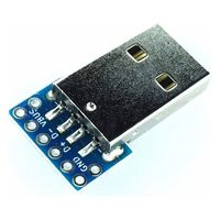 a bit better circuit USB TypeA ピッチ変換基板 コンパクト(2組セット) ABB-USB-TPA-CV 1個（直送品）