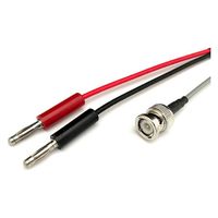 DreamSound BNCコネクタ-バナナプラグ(赤/黒)付き同軸テストリード(1m) BB-1.5D2V-1M 1個（直送品）
