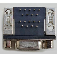 GB D-SUBコネクタ9Pメス(基板取付用Lタイプ、2階建て) GB-DS9F-2FB 1個（直送品）