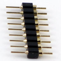 GB 丸ピンプラグ [9ピン×1列] 2.54mmピッチ GB-ICP-SGL9R 1個（直送品）