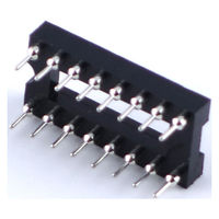 GB 丸ピンICソケット 300MIL 16ピン 2.54mmピッチ GB-ICS-3ML16R 1個（直送品）