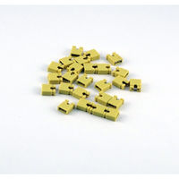 GB ジャンパーピン 2.54mmピッチ 黄 GB-JMP-25Y 1個（直送品）