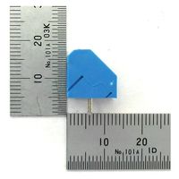 GB ターミナルブロック 2極 5.08mmピッチ 青 斜め向き GB-TB-50SB-2P 1個（直送品）