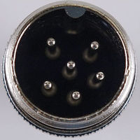 アペックステクノロジージャパン マイクコネクター(6ピン) PLT-166-AD-R 1個（直送品）