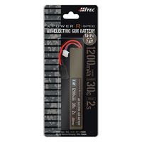 電動ガン用Li-Poバッテリー(ストックインタイプ、7.4V、1200mAh) XPRAEG12002S 1個（直送品）