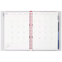 マルマン 【2025年4月版】ノートデダイアリー 月間 B5 26穴 月曜始まり ピンク FD434-25-08 1冊（直送品）