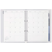 マルマン 【2025年4月版】ノートデダイアリー 月間 B5 26穴 月曜始まり クリア FD434-25-98 1冊（直送品）