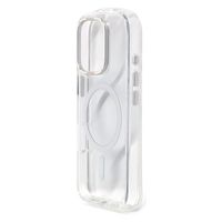 エアージェイ iphone16pro用 Magsafe対応ラウンドフォルムクリアケース 白 AC-P24P-RMR WH 1個（直送品）