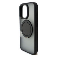 エアージェイ iphone16promax用 スタンドリング付背面ケース BK AC-P24PX-MRS 1個（直送品）