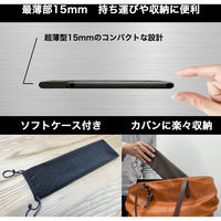 Hanx 超薄型15mm A2対応折り畳み式モバイルスキャナー HT-SC28A2 1台（直送品）
