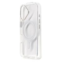 エアージェイ iphone16用 Magsafe対応ラウンドフォルムクリアケース 白 AC-P24-RMR WH 1個（直送品）