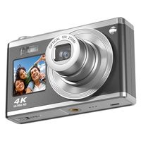 エーインサイト 4Kダブル液晶光学ズーム付きコンパクトデジタルカメラ AI-DL01 1台（直送品）