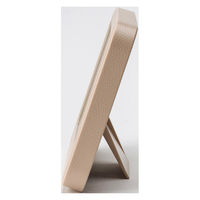 アデッソ 革風 電波クロック FLC-05IV 1台（直送品）