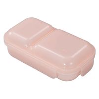 シービージャパン 弁当箱 1段 400ml 盛り付けしやすい弁当箱 ドームマン ピンク 451357 1個（直送品）