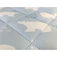 オカトー トイレマット hiecoco 冷感トイレマット シロクマブルー 456885 1個（直送品）