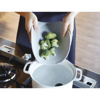 シービージャパン 抗菌TPUまな板 半月 食洗機対応 atomico グレー 457008 1個（直送品）