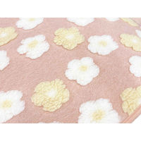 オカトー トイレマット ふわりんこトイレマット 50×60cm ピンク 460262 1個（直送品）