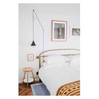 オカトー キッチンマット khastan インテリアマット 45×180cm グレー 464739 1個（直送品）