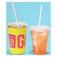 シービージャパン コンビニカップ タンブラー 460ml GOMUG NEON ステンレス イエロー 406881 1個（直送品）