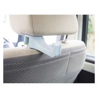 オカトー スマホホルダー 車 ヘッドレストフック matka スマホスタンド フック グレー 411982 1個（直送品）