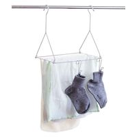 オカトー タオルハンガー ステンレス そのまま引っ掛けるだけバーフックシェルフ Sサイズ 413640 1個（直送品）