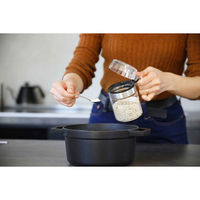 シービージャパン 調味ポット 250ml atomico 食洗機対応 耐熱ガラス製 470085 1個（直送品）