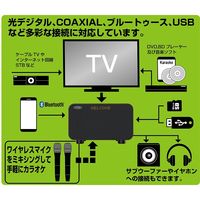 東京企画販売 TOーPLAN アンプ内蔵カラオケスピーカー サウンドプロMAX TKMI-008 1台