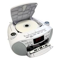 とうしょう コンパクト CDラジカセ ステレオスピーカー AM/FM(ワイドFM対応) TCD-805R 1台