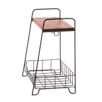 ウッド×アイアン マグシェルフ ナチュラル studio CLIP