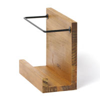 ウッド×アイアンラップラック ナチュラル studio CLIP