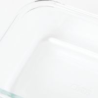 スクエアガラス保存容器 640 ライトグリーン studio CLIP