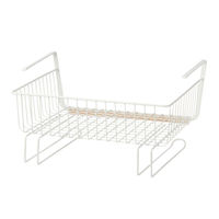 戸棚下マルチラック HOUSEHOLD GOODS ウッド×ホワイト studio CLIP