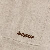daily CLIP リネンエプロン ナチュラル studio CLIP