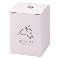 石塚硝子 つよいこグラスS かくれんぼ うさぎ 4963972060860 1個